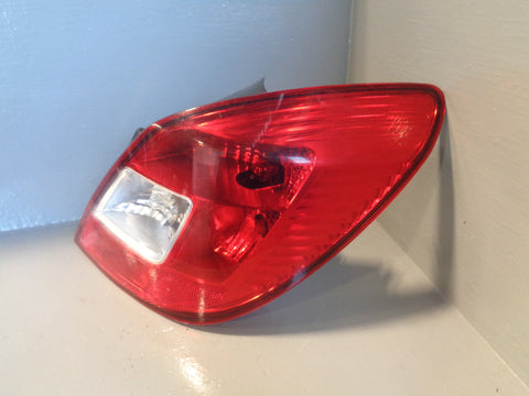 Vauxhall Corsa D Off Side Rear Light Tail Lamp Right Facelift 2011 to 2015