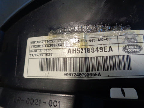 Freelander 2 Instrument Cluster AH5210849EA 2.2 TD4 Land Rover 2006 to 2011