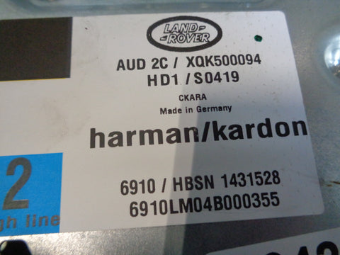 Amplifier XQK500094 Harman Kardon Land Rover Discovery 3 Range Rover Sport