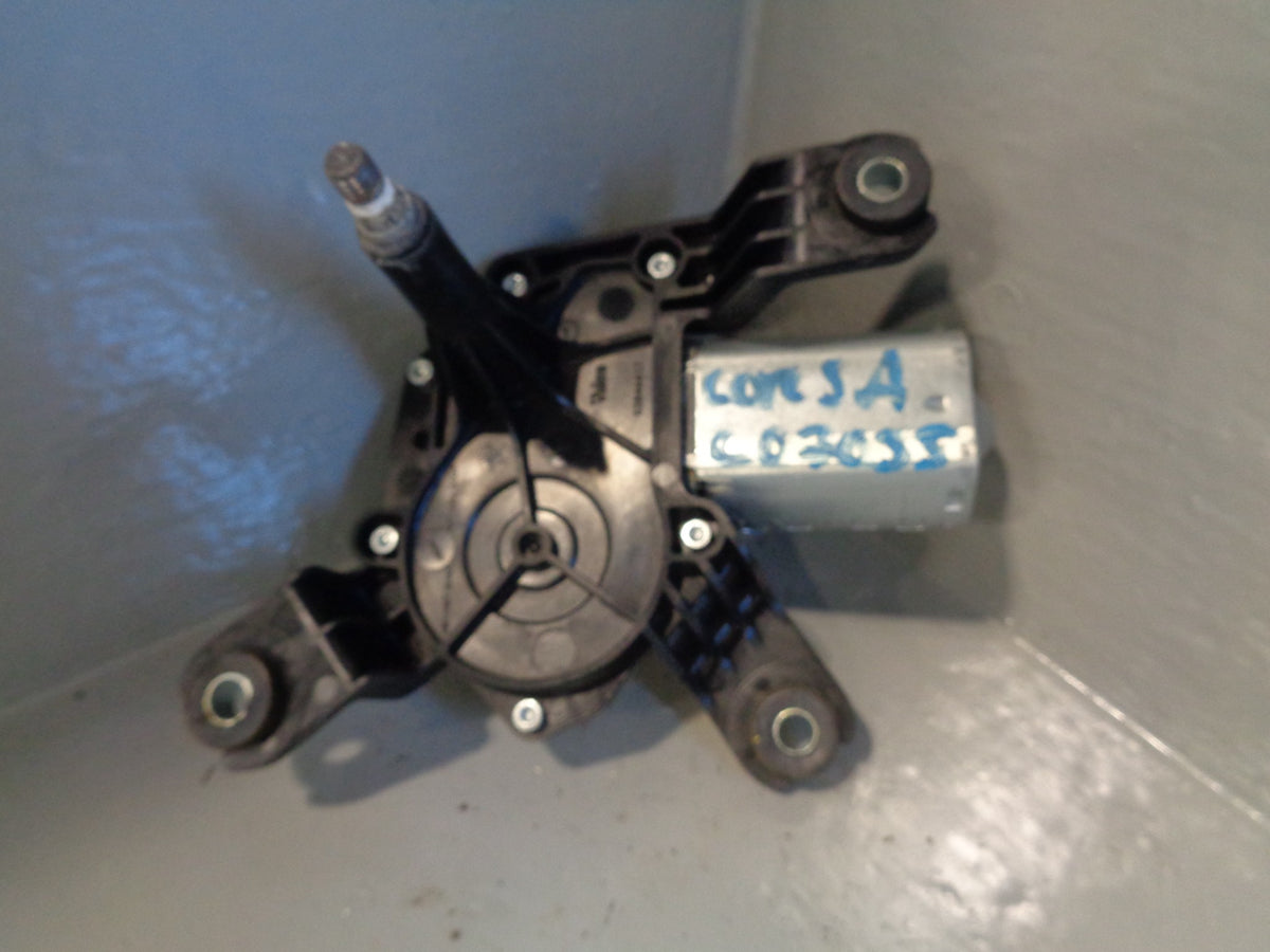 Corsa D Rear Wiper Motor Vauxhall Genuine Valeo 13163029 2006 to 2014