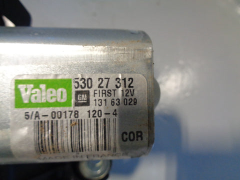 Corsa D Rear Wiper Motor Vauxhall Genuine Valeo 13163029 2006 to 2014