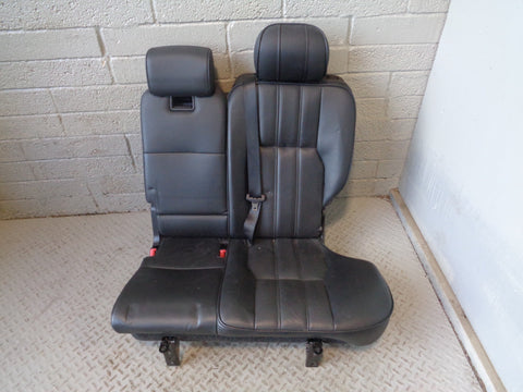 Range Rover L322 Leather Seats BlackHeated and Cooled Set 2006 To 2009 R30015