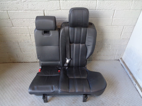 Range Rover L322 Leather Seats Black Heated Facelift 2010 to 2013 R24065