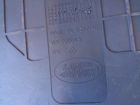 Range Rover Sport Boot Mat Rubber Black Liner Heavy Duty 2005 to 2013 L17035