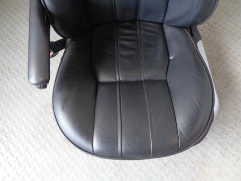 Range Rover L322 Leather Seats Black Heated Facelift 2010 to 2013 R24065