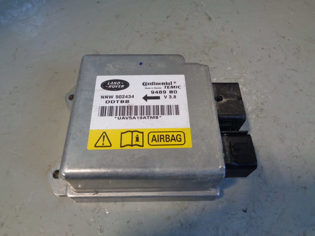 Range Rover Sport SRS Airbag ECU NNW502434 Land Rover 2005 to 2009