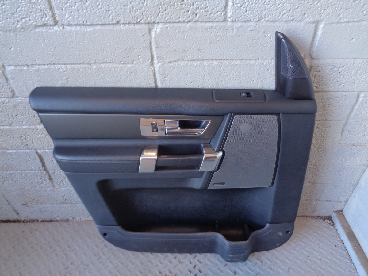 Discovery 4 Door Card Black Leather Near Side Front 2009 to 2014 K18035