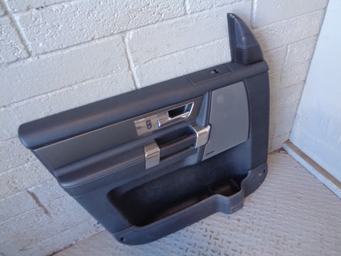 Discovery 4 Door Card Black Leather Near Side Front 2009 to 2014 K18035