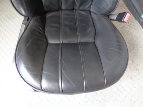 Range Rover L322 Leather Seats Black Heated Facelift 2010 to 2013 R24065
