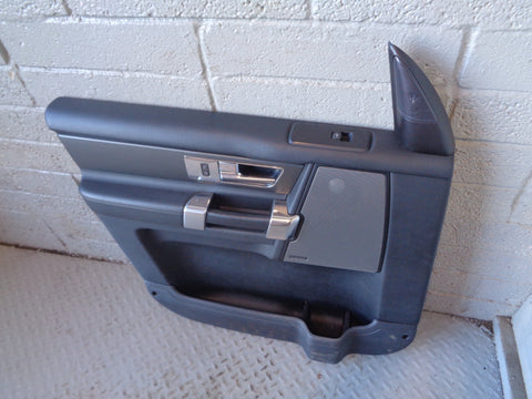 Discovery 4 Door Card Black Leather Near Side Front 2009 to 2014 K18035