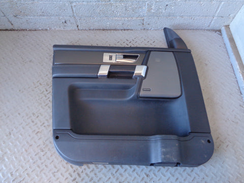 Discovery 4 Door Card Black Leather Near Side Front 2009 to 2014 K18035