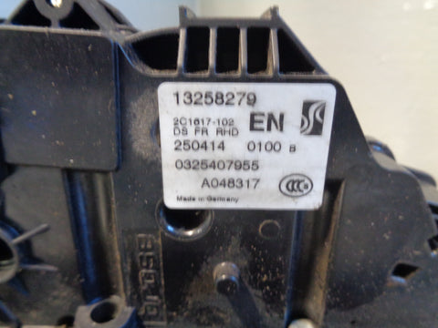 Corsa D Door Lock Actuator Solenoid Motor Off Side Front Vauxhall 2006 to 2014