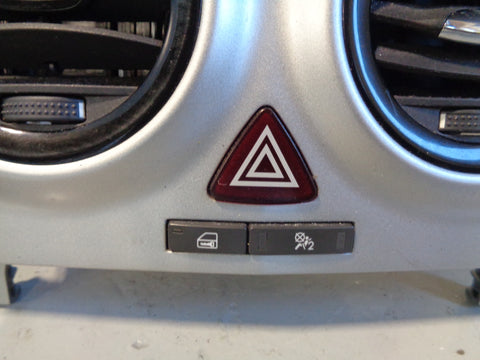 Corsa D Centre Dashboard Air Vent with Hazard Switch Pack Vauxhall 13295008