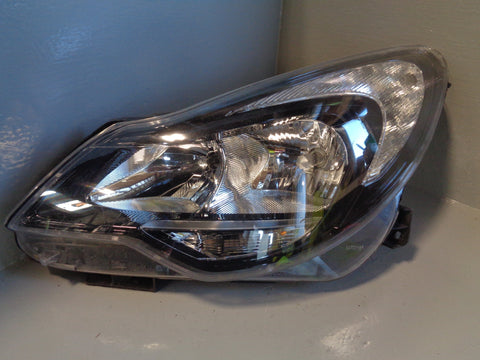 Vauxhall Corsa D Near Side Headlight 13446799 Left Facelift 2011 to 2014