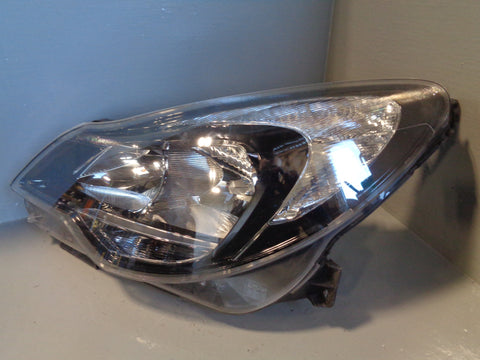 Vauxhall Corsa D Near Side Headlight 13446799 Left Facelift 2011 to 2014