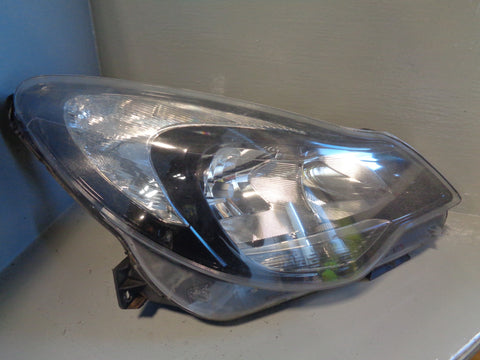Vauxhall Corsa D Off Side Headlight 13446800 Right Facelift 2011 to 2014