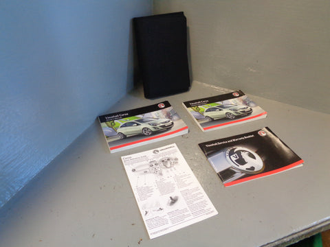 Vauxhall Corsa D FACELIFT Handbook Owners Manual with Wallet 2010 to 2014