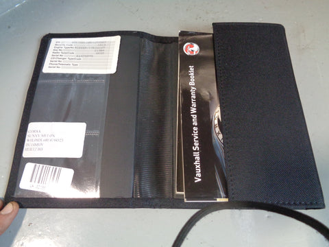 Vauxhall Corsa D FACELIFT Handbook Owners Manual with Wallet 2010 to 2014