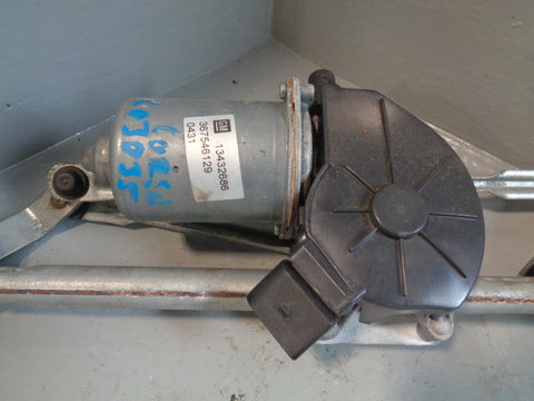 Corsa D Front Wiper Motor and Linkage 13432686 Vauxhall 2006 to 2014