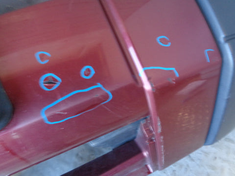 Discovery 3 Front Bumper in Alveston Red Land Rover 2004 to 2009 L19055