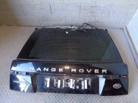 Range Rover L405 Tailgate Boot Lid Upper in Santorini Black 2013 to 2017