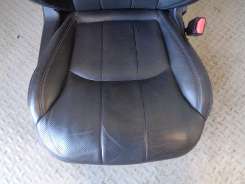 Range Rover Evoque Seats Set of Electric Black Leather L538 2016 to 2018