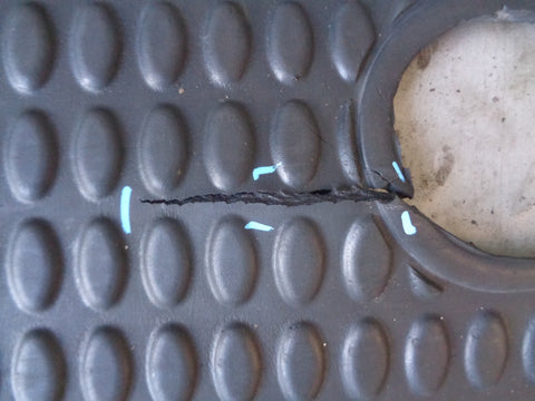 Discovery 2 Rubber Boot Liner Extended Floor Mat Land Rover 1998 to 2004 R05035