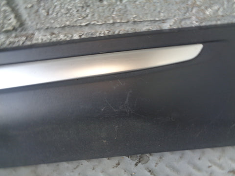 Range Rover Evoque Door Moulding Trim Near Side Rear Silver L538 2011 to 2015
