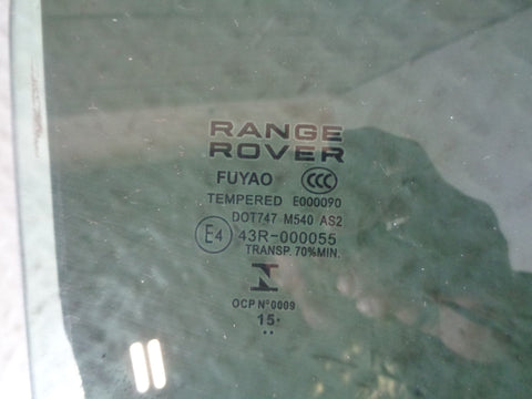 Range Rover Evoque Glass Rear Door Window Off Side 2011 to 2018 Dark Tint L22055