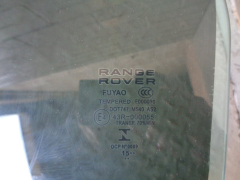 Range Rover Evoque Glass Rear Door Window Near Side L538 Dark Tint L22055