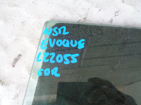 Range Rover Evoque Glass Rear Door Window Near Side L538 Dark Tint L22055