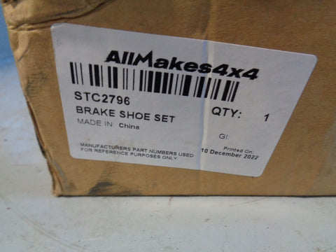 Series 1 2 2a 3 Defender SWB Brake Shoes Rear STC2796 Land Rover 1948 to 1984