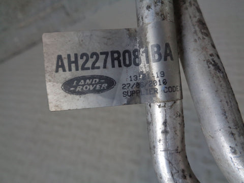 Range Rover Sport Oil Cooler Pipes Automatic Gearbox AH227R081BA 2009 to 2013