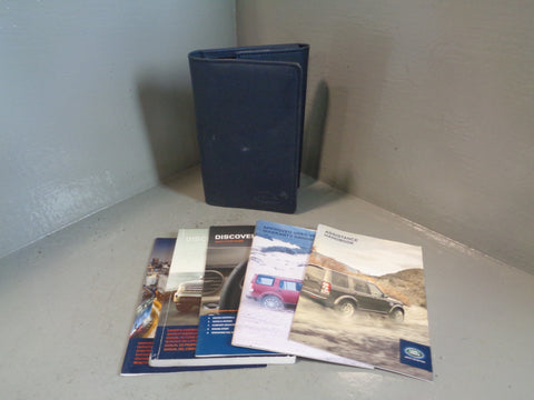 Discovery 4 Handbook User Manual in Wallet Land Rover 2009 to 2014 K18035