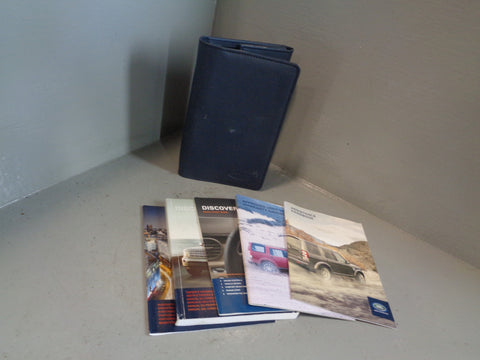 Discovery 4 Handbook User Manual in Wallet Land Rover 2009 to 2014 K18035