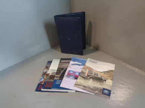 Discovery 4 Handbook User Manual in Wallet Land Rover 2009 to 2014 K18035