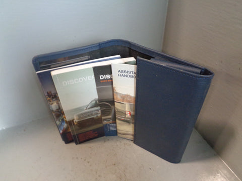 Discovery 4 Handbook User Manual in Wallet Land Rover 2009 to 2014 K18035
