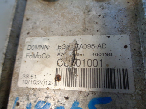 Range Rover Evoque Engine Oil Cooler 2.2 SD4 L538 6G91-7A095-AD 2011 to 2015