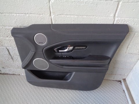 Range Rover Evoque Door Cards Set of 4 in Black L538 2016 to 2018 L22055