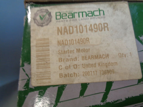V8 Starter Motor NAD101490R Land Rover Defender Discovery 3.5 3.9 4.0 Unused