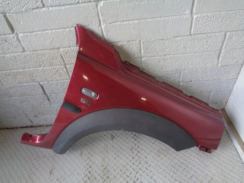 Freelander 1 Front Wing Off Side Alveston Red Land Rover 2004 to 2006 R17035