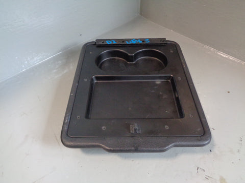 Discovery 2 Centre Console Lid Armrest Black Land Rover 2002 to 2004 L25065