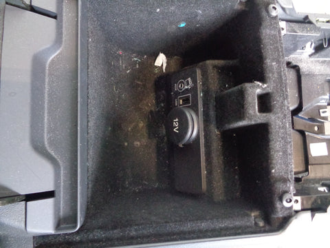 Range Rover Evoque Centre Console Ebony Black Arm Rest Leather L538 L22055