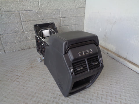 Range Rover Evoque Centre Console Ebony Black Arm Rest Leather L538 L22055