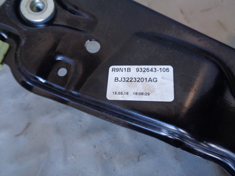 Range Rover Evoque Window Regulator Near Side Front L358 2011 to 2018 5 Door
