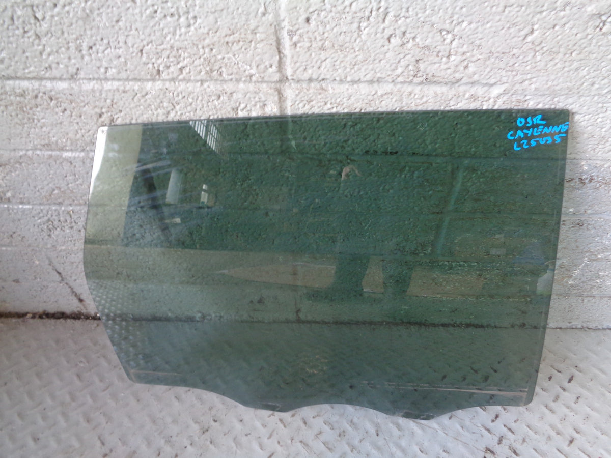 Porsche Cayenne 958 92A Window Glass Off Side Rear Right Tinted 2011 to 2018