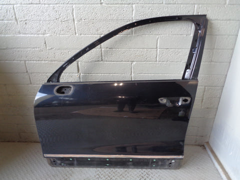 Porsche Cayenne 958 92A Near Side Front Left Door C9X Jet Black 2011 to 2018