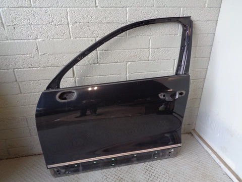 Porsche Cayenne 958 92A Near Side Front Left Door C9X Jet Black 2011 to 2018