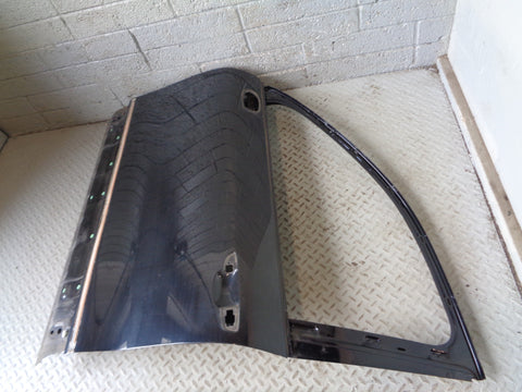 Porsche Cayenne 958 92A Near Side Front Left Door C9X Jet Black 2011 to 2018