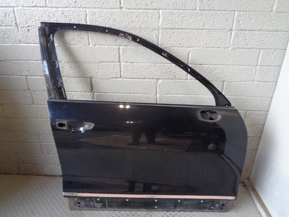 Porsche Cayenne 958 92A Off Side Front Right Door C9X Jet Black 2011 to 2018